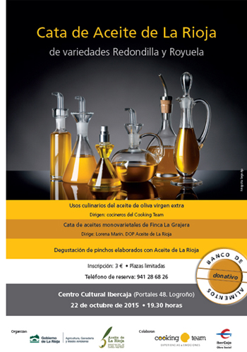 cartel cata de aceite