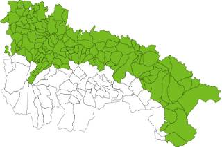 Mapa IGP Pimiento Riojano