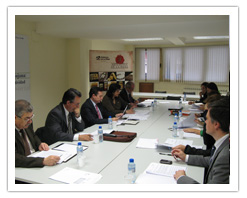 Autoridades en el Consejo Riojano de Artesanos