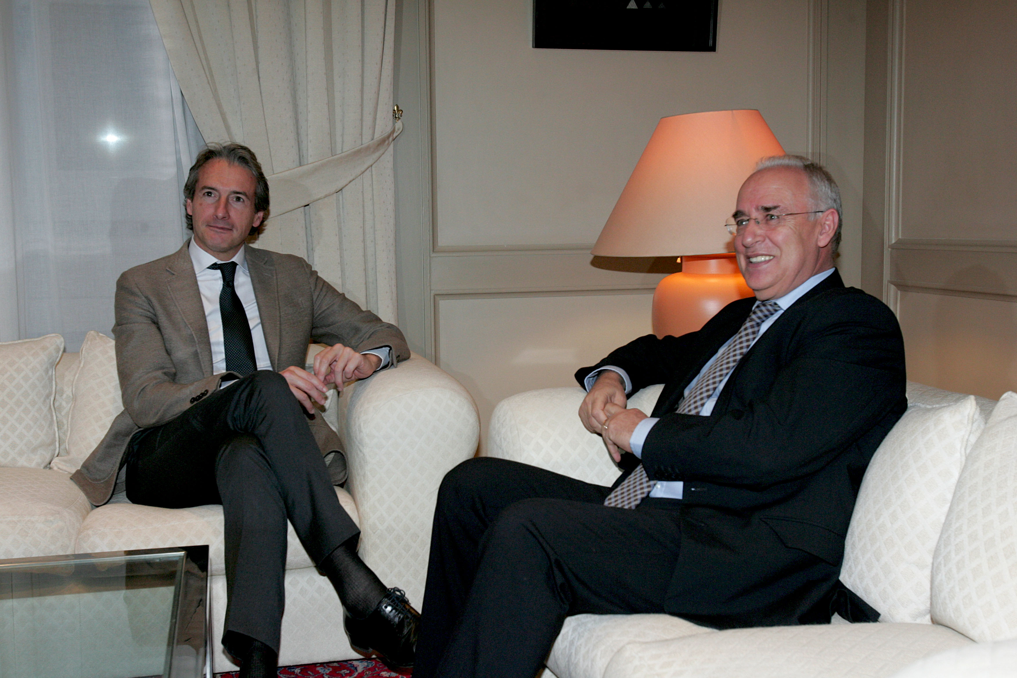 Reunión presidente ministro Fomento 1