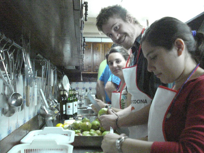 Clase práctica de cocina La Rioja entre pucheros