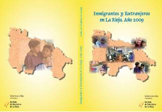 Portada de la publicacion inmigrantes y extranjeros. La Rioja 2009