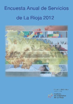 Mapa de La Rioja con imágines relativas a sociedad y título publicación