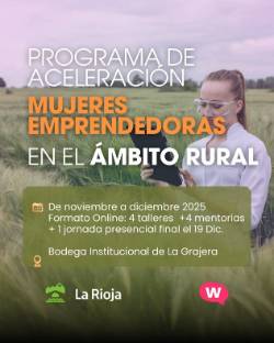 PROGRAMA MUJERES EMPRENDEDORAS EN EL ÁMBITO RURAL