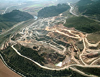 Explotación de ofitas de la sección C