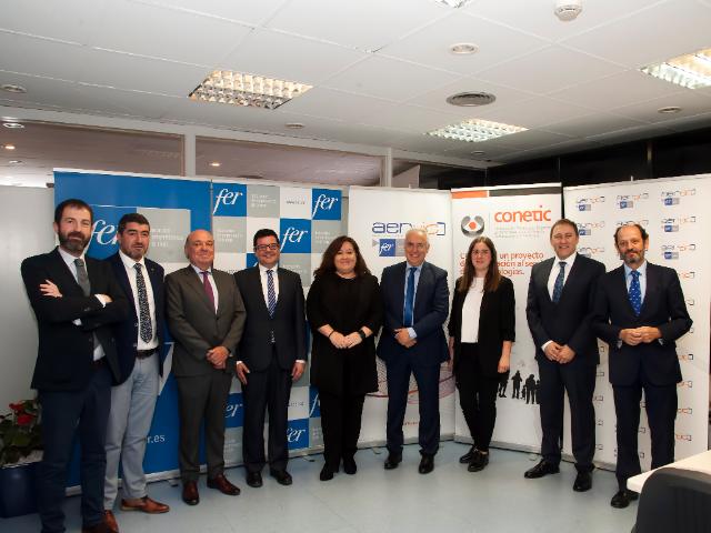 El presidente del Gobierno de La Rioja, José Ignacio Ceniceros, participa en el X aniversario de CONETIC.