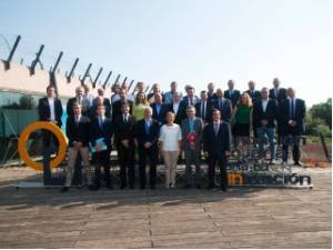 El presidente del Gobierno de La Rioja, José Ignacio Ceniceros, preside la reunión del Patronato de la Fundación Riojana para la Innovación.