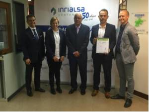 González Menorca ha participado en la entrega de la certificación Passivhaus Institut a la ventana Ecoven Plus+ de la empresa riojana Inrialsa