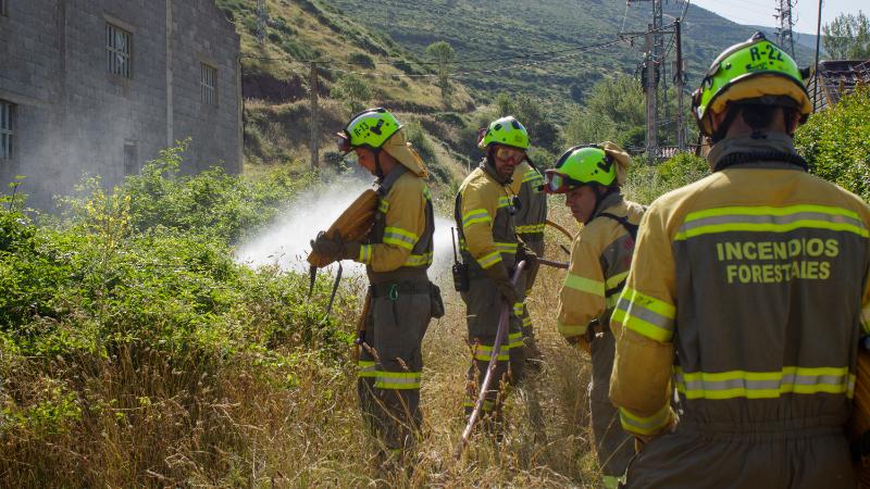 bomberos forestales