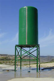 Punto de carga de agua