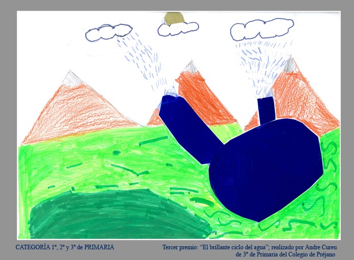 Tercer premio concurso dibujo de primaria