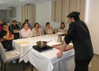curso de cocina en la reserva de la Biosfera de La Rioja