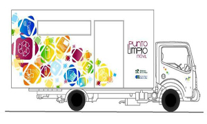 Camión del punto limpio CAR