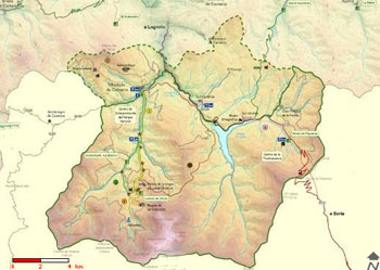 mapa de Cebollera