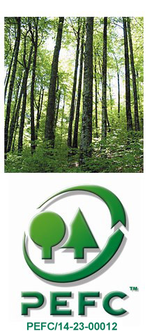 bosque y logo PECF