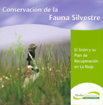 Portada del cuaderno de la serie Conservación de fauna silvestre en La Rioja