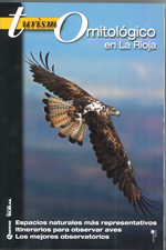 Portada de la guía de Turismo Ornitológico en La Rioja