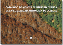 portada libro catálogo de Montes de Utilidad Pública de La Rioja