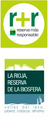 logotipos r+r y reserva de la biosfera