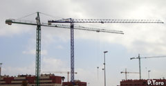 Grúas de la construcción