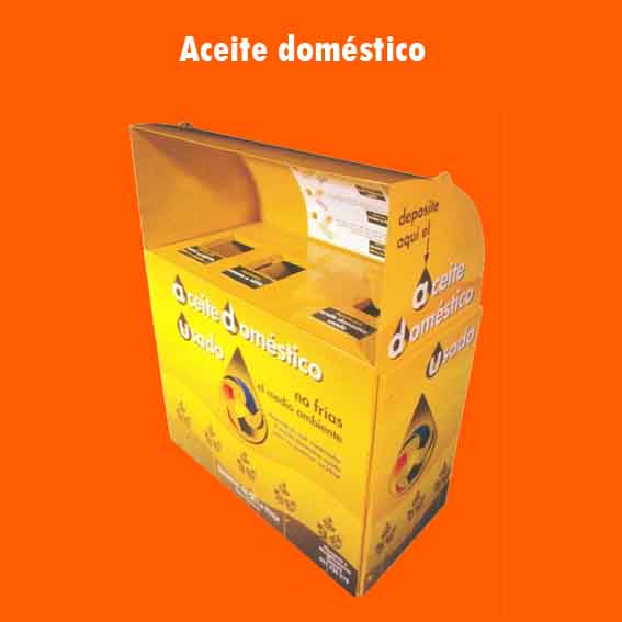 aceite doméstico usado