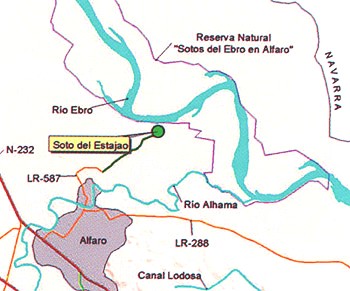 Mapa de localización de área recreativa. Este enlace se abrirá en una ventana nueva