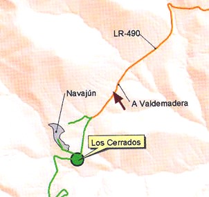Mapa de localización de área recreativa. Este enlace se abrirá en una ventana nueva
