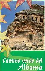 Portada folleto del camino verde del Alhama