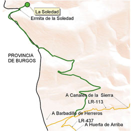 Mapa de localización de área recreativa. Este enlace se abrirá en una ventana nueva