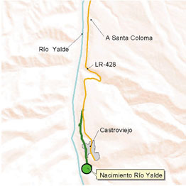 Mapa de localización de área recreativa. Este enlace se abrirá en una ventana nueva