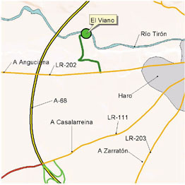 Mapa de localización de área recreativa. Este enlace se abrirá en una ventana nueva