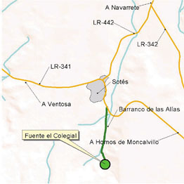 Mapa de localización de área recreativa. Este enlace se abrirá en una ventana nueva