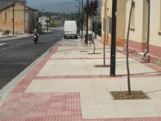 Urbanización de las travesías de las carreteras LR-551 y LR-552 en Villamediana de Iregua.
