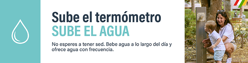 Sube el agua