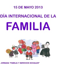 Cartel Día Internacional de la Familia