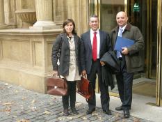 Burgos, Ortigosa y el SGT, ante el Parlamento