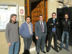 Burgos, junto al Alcalde y responsables de la actuacion
